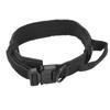 Dog Collar Adjustable Durable Cotton Puppy Pet Collars with Metal Buckle for Dogs Black