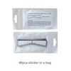 Eyebrow Ruler Sticker Eyebrow Easy Mapping Shaping Sticker Stencil Microblading Pmu Measure Tool Brow Shape Design Positioning Stickers (40Pcs/Bag)