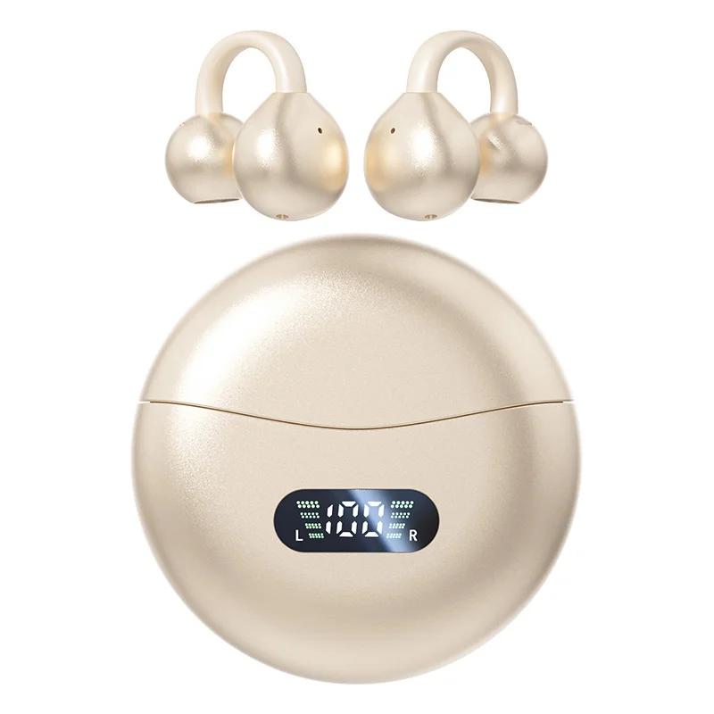 2026 For Gaming Sports Ear Clip Wireless Bluetooth Earphones With High Quality Long Battery Life Low Latency And Noise Reduction