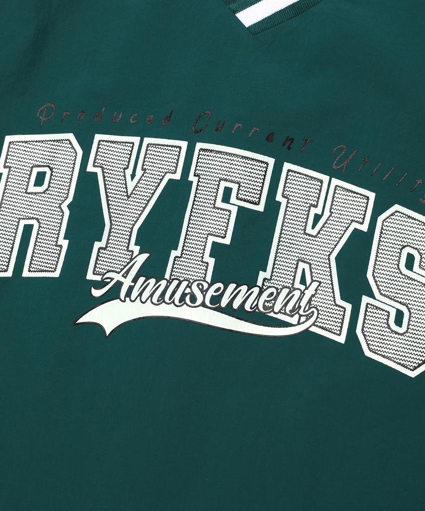 RAYFIKERS Track Logo Short Sleeve Tee Green (Mp2Tu229-045)