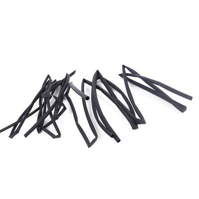 Tools Heat Shrink Tube Gadget Pack Wrap 3mm-6mm 4pcs Accessory Replacement Assortment Black Insulation Practical