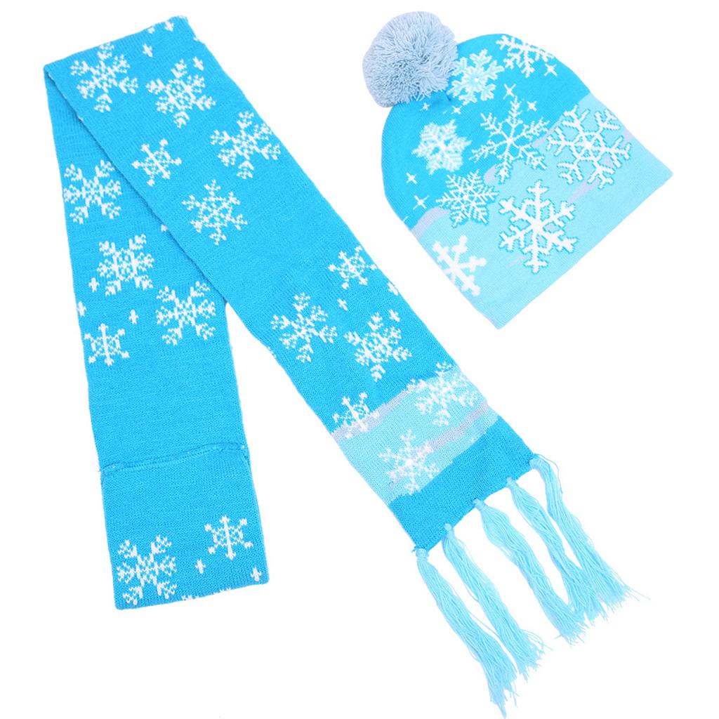 Light up Hat Beanie Winter Hat Scarf Kids Beanie Funny Novelty Ear Moving Jumpin 1
