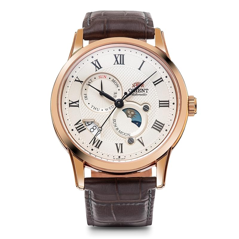 

[ORIENT]ORIENT SUN&MOON sun and moon автоматичний годинник механічний автомат Поставляється з гарантією вітчизняного виробника класичний RN-AK0001S чоловічий білий