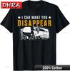 I Can Make You Disappear  Concrete Mixer Truck TShirt Stylish Trendy Unique Tees Shirts for Summer TShirt Hungary Girlfriend