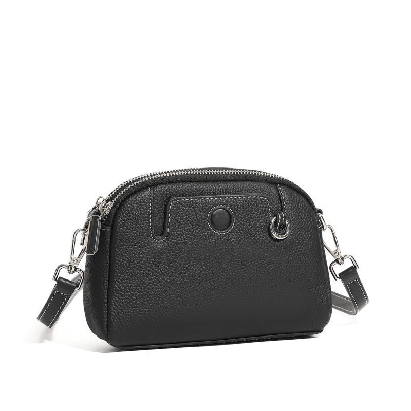 Leather Women'S Bag Fashion Mini Change Bag Mother Bag First Layer Cowhide Single Shoulder Versatile Messenger Women'S Bag