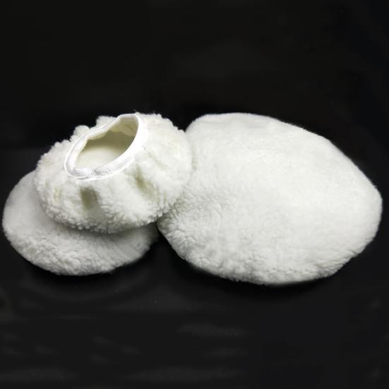 2 ks Cashmere Polishing Bonnet Buffer Microfiber Car Paint Wax Polisher Kryt