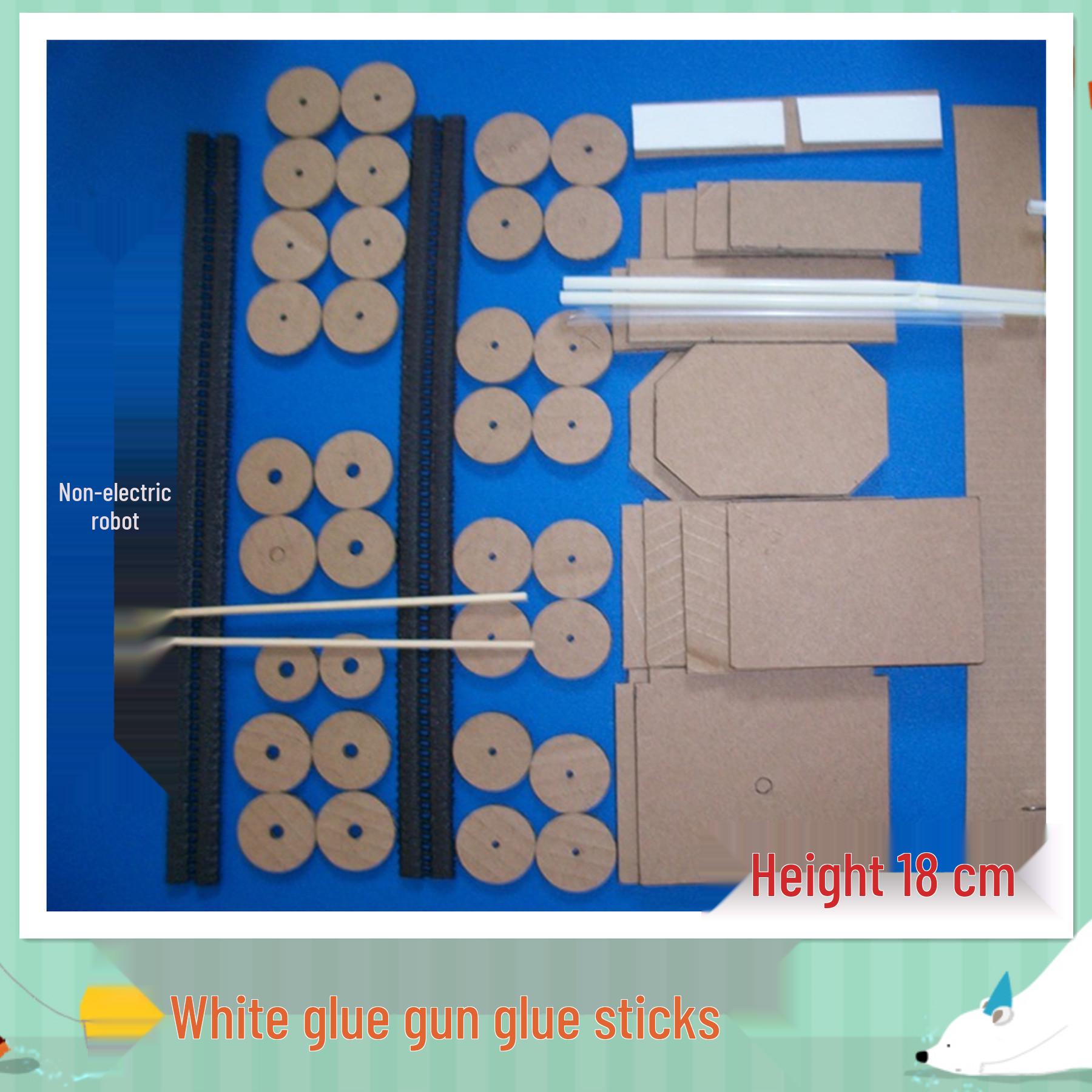 Eco-Friendly DIY Robot Invention Kit: Creative Handmade Materials for Science Projects