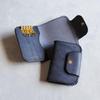 [AURAMU] Made in Japan, Italian Leather Key Case, Card Case, Slim, Smart Key Compatible, Men's and Women's, Genuine Leather, MARGOT TONI, Indigo