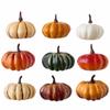 6PCS 1/9PCS Simulation Props Autumn Harvest Fake Pumpkin Thanksgiving Ornaments  Courtyard Display