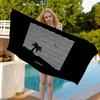 Alternative Rock N-Neighbourhood Beach Towel Colorful Bath Towels for Microfiber Quick Dry Custom Sand Beach Yoga Spa Gym Pool
