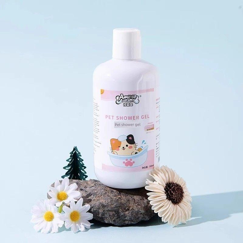 

Exclusive for Cats Shower Gel Pet Shampoo Bath Lotion Antibacterial Stain Removal Cat Bath Pet Bath Pet Supplies Cat shower gel [trial pack]]
