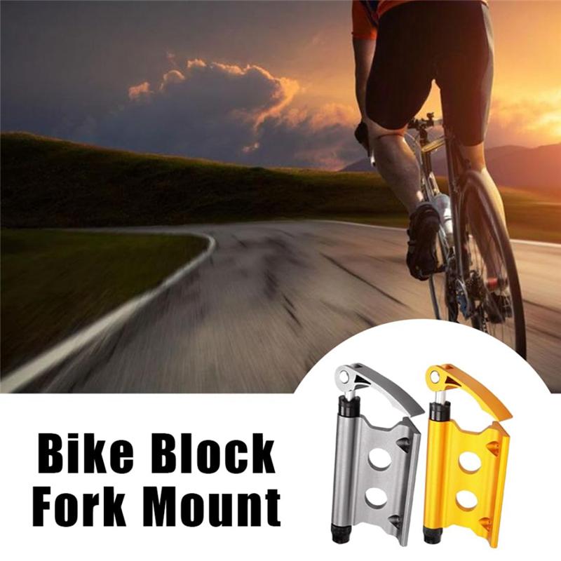 M63K-Bicycle Block Fork Support Bicycle Block Mounting Bicycle Mount Assembly Durable Easy tall E