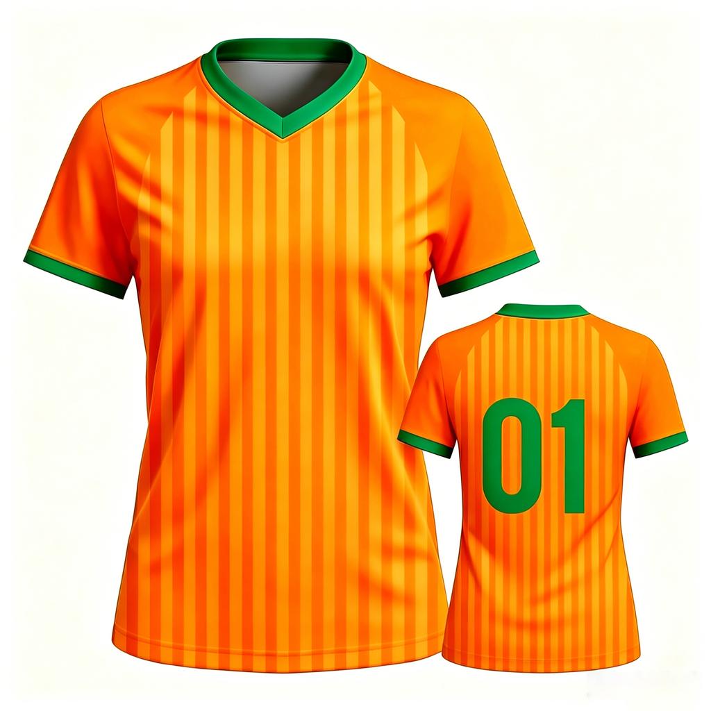 Calcio personalizzato da donna per partite diurne