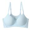 Molded Molded Cool Web Suzu Pale Blue B.V.D. Bra, Lightweight, Breathable, Cup, Half-Top Bra, Bra, Exclusive, Bra, Wireless, Moisture-Wicking,