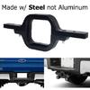Full Steel Tow Hitch Mounting Bracket For Dual LED Backup Reverse Off Road Light