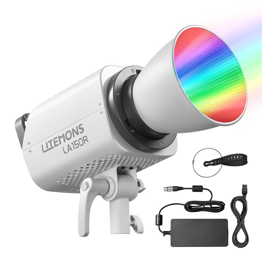 Godox Litemons LA150R Studio RGB Video Light 165W LED Photography Light Lamp 1800K-10000K CRI95+