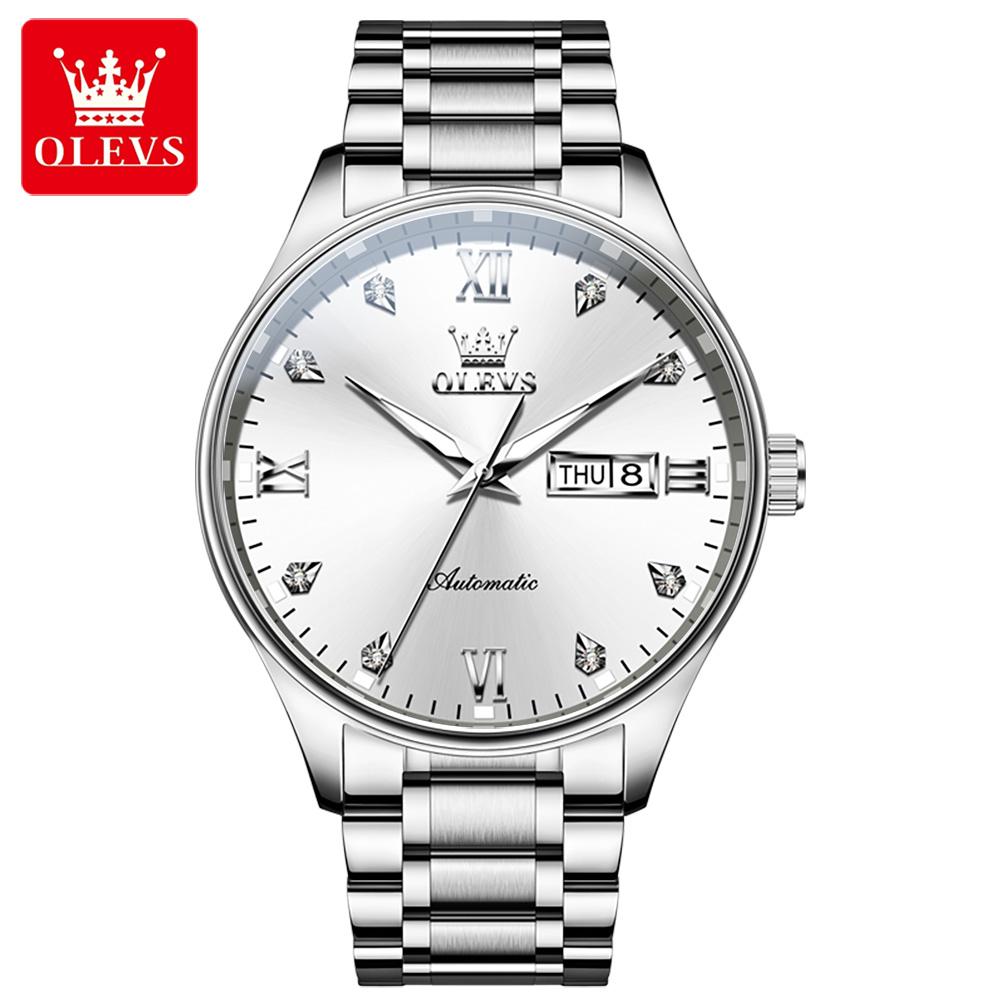 OLEVS 9955 Custom Oem Watch Stainless Steel Luxury Mechanical Watches Man Wrist Classics Ladies Business Man Mechanical Watch