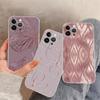 Beautiful Rose Gold Art Phone Case For iPhone 15 14 11 12 13 Mini Pro XS Max Cover 6 7 8 Plus X XR SE 2020 Funda Shell