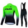 2026 Autumn Breathable Cycling Suit, Bicycle Long-sleeved Cycling Suit, Men's Quick-drying Mountain Downhill Suit.