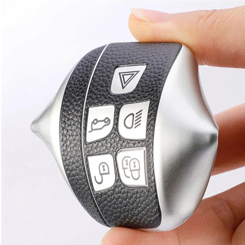 Leather TPU Car Key Cover Case Shell Holder for Land Rover Range Rover Sport Evoque Freelander2 For Jaguar XF XJ XJL XE C-X16