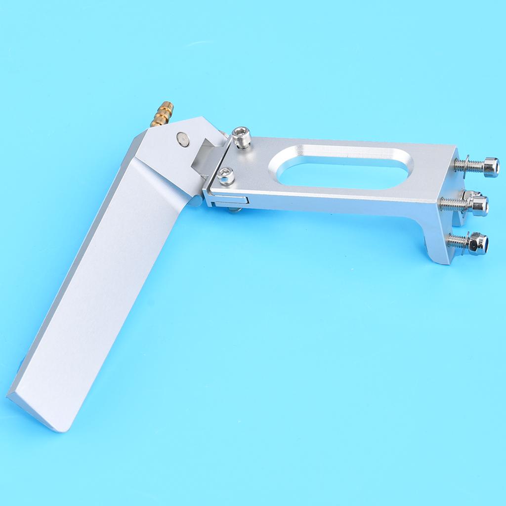 Aluminum 108x130mm Rudder with Water Pickup Suitable for Rc Boat Length 80-100cm Good Quality