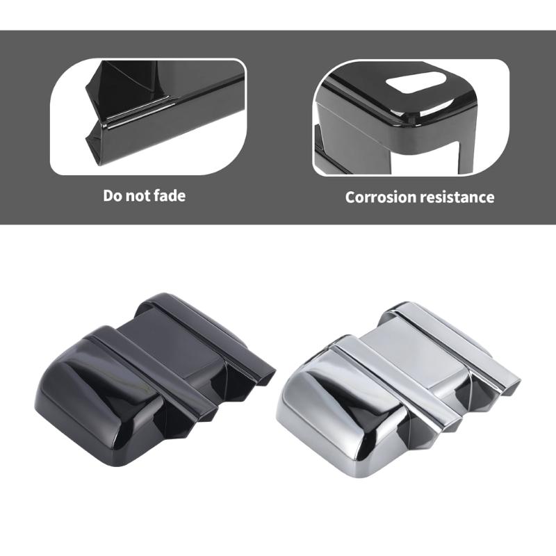 Replacement Exterior Mirror Covers for Listed 2008-2016 Vehicle Application, 1 ABS Pair for Left and Right Sides