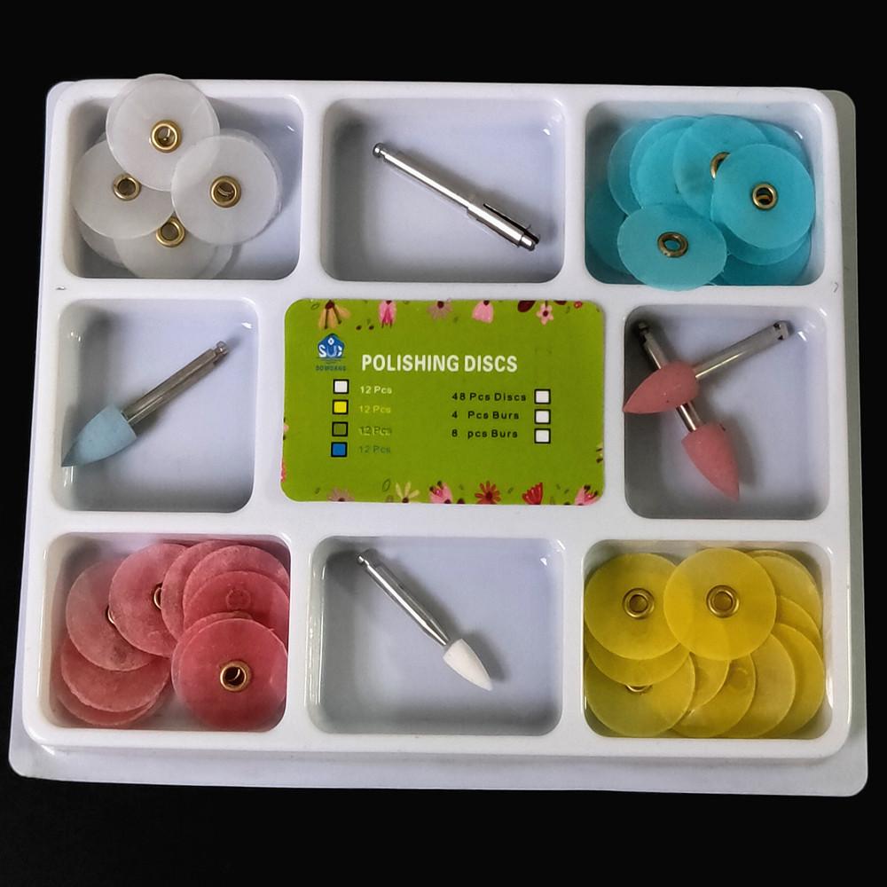 Dental-Finishing- und Polier-Polierscheibe, grobe Reduktion, Konturierungsdorn, Streifen-Set, Kunstharz-Füllmaterial