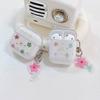 Transparet Fresh Flowers Floral Case For AirPods 4 Earphone Cover for Apple Airpods Pro 1 2 3 4th Gen Protect Case