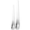 Stainless Steel Ice Cream Spoon Long Handle Yogurt Spoon Practical Dessert Spoon  For Household Use
