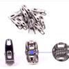 20/40pcs Clothes Pegs Stainless Steel Washing Clips Household Clothing Sealing Clip Windproof Clips Hang Pins Metal Clips Clamps