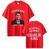 In Loveing Memory Charlie Kirk Freedom Tshirt Men Women Tribute Memorial American Hero Tee Patriotic Activism Shortsleeved Top