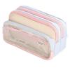Japanese Style Pencil Bag Multi-layer Pen Pencil Case Stationery Storage Bag  School Use