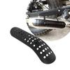 Motorrad Custom Stahl Auspuffrohr Hitzeschild Abdeckung Schalldämpfer Schutzblech Zubehör Universelle Passform für Harley Honda Yamaha