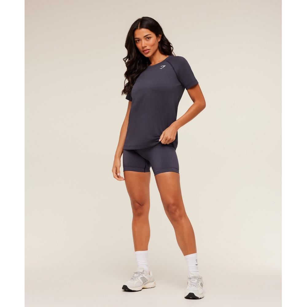 Gymshark ViTal LighT T shirT midnighT Purple Marl B2a4i Pcd7