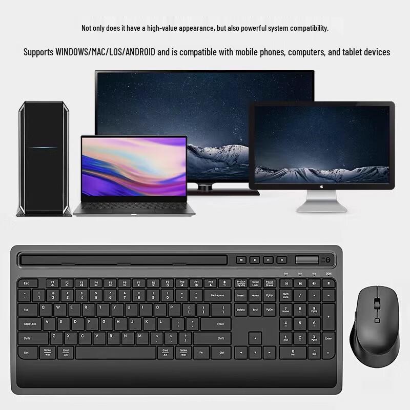 Bamu Xiong GJC-WT205 Wireless Keyboard & Mouse Combo