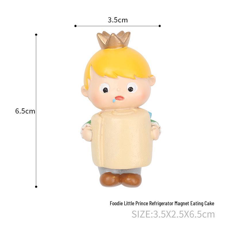 Cute Little Prince Cartoon Refrigerator & Wall Stickers - TV Wall Decoration Decals