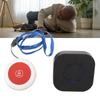 Notrufklingel 110 V bis 240 V Einstellbare Lautstärke Wasserdichter kabelloser Pager für Pflegekräfte für ältere Menschen