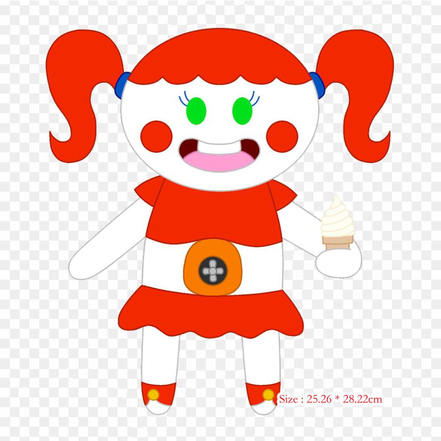 Five Nights At Freddy's Sister Location Bonnet Iron-on Transfers For Clothing Tshirt Bag Heat Transfer Stickers Iron On Patches