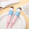 Ballpoint Pen Pinch Bounce Pen Ice Cream Squeeze Sensory Toy Pen Cute Soft Gel Pen  Office School