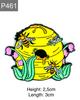 New Enamel Pin Bee Bee Nest Flowers Metal Pin Gift Birthday 1 Piece