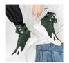 Men's High-Top Waterproof Leather Boots - Autumn Trendy, Long Tube, Plus Velvet Motorcycle Workwear Shoes