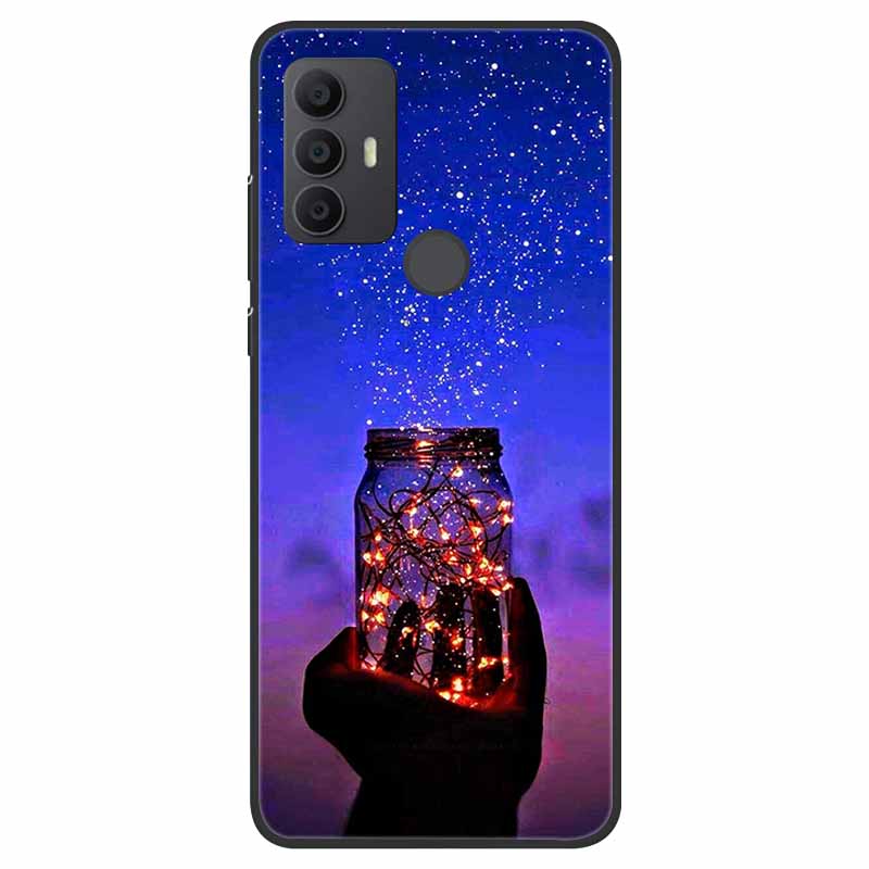 For TCL 30 SE Case 305 306 Soft Silicone Cool Cartoon coque For TCL 306 305 Back Cover Para TCL 30SE Cases Fashion TPU Fundas