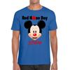 Personalised Mickey Mouse ( Name ) Red Nose Day Unisex Mens T Shirt Womens Tops Tees