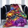Metroids Hero Game Blankets Flannel Vintage Breathable Throw Blanket for Bed Sofa Winter