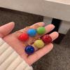 Candy Round Ball Earrings Daily Ear Jewelry
