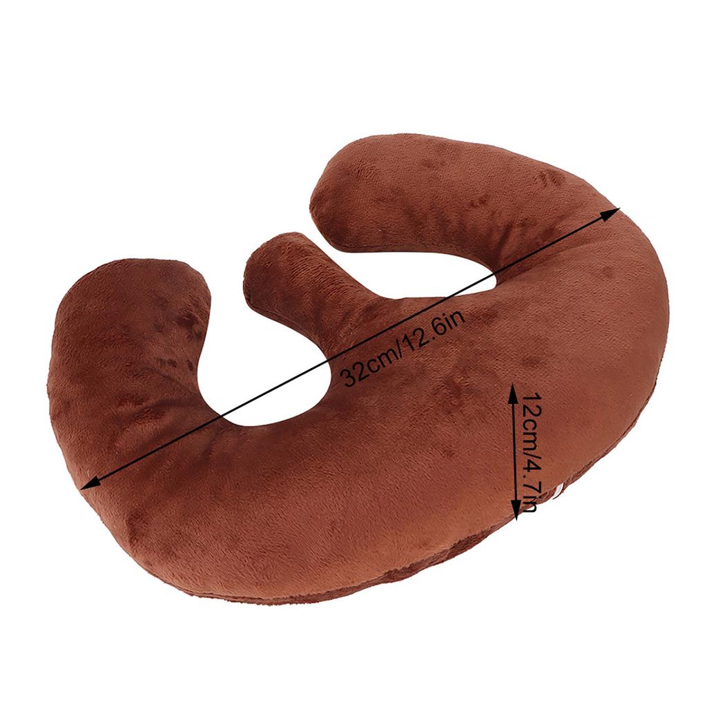 Beauty Salon Breast Support Pillow SPA Massage Chest Pillow Cushion Dark Coffee