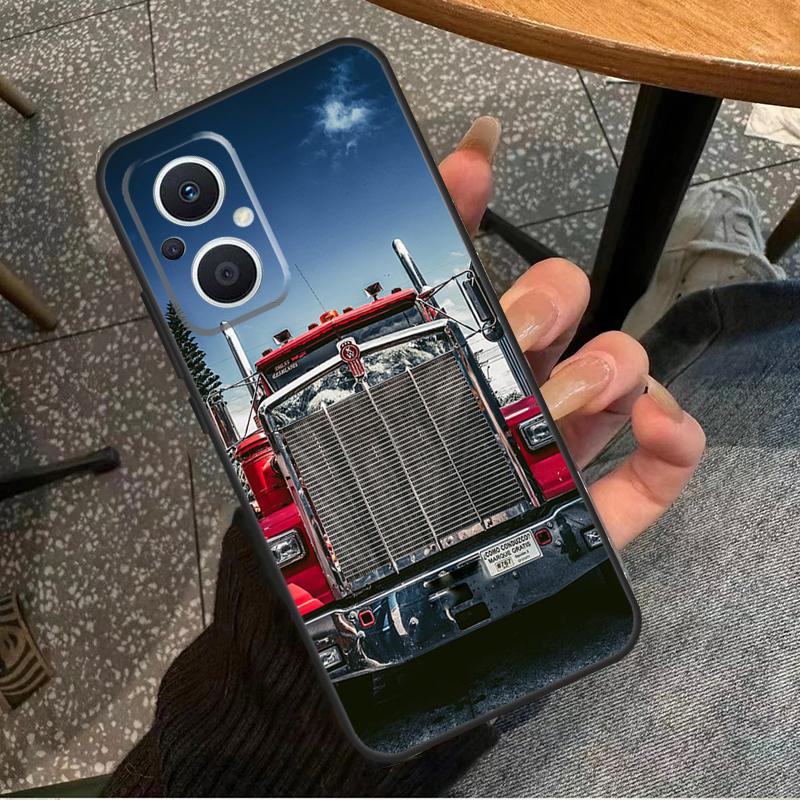 Cool Heavy Truck Car Case For OPPO Reno 7 8 10 Pro 8T 2Z 4Z 5Z 6 Lite OPPO Find X6 Pro X2 X5 Lite X3 Neo Cover