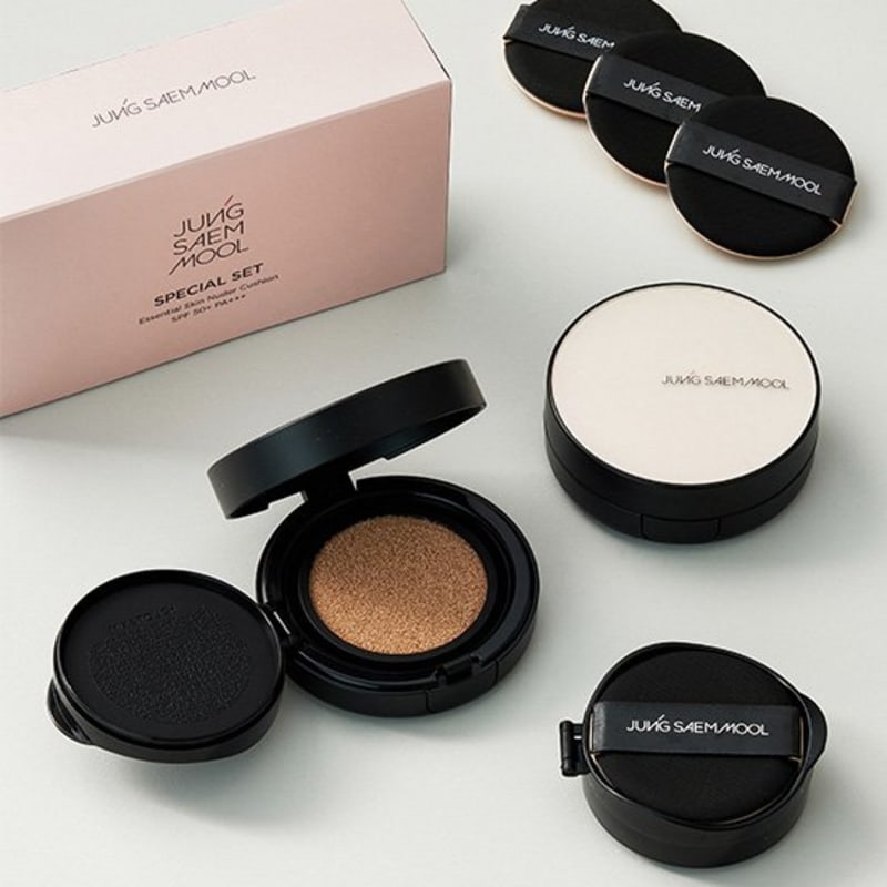 

[Чон Сэм Муль] Essential Skin Nude Cushion Puff Дополнительный подарочный набор 3 вида (Выберите 1) Fairlight