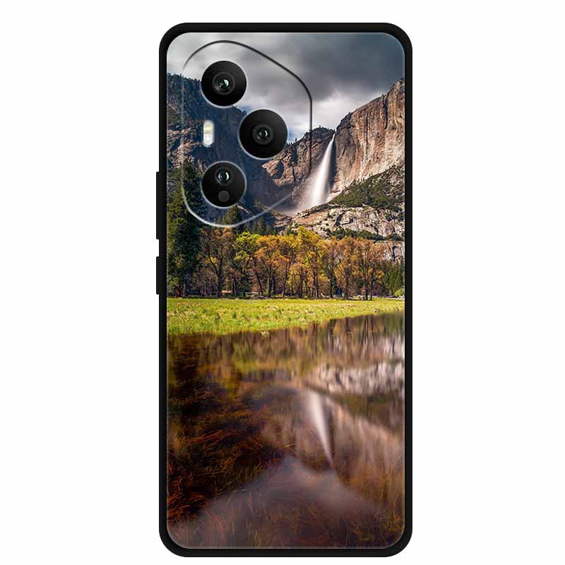 For Honor 400 Pro 5G Case Original Soft Silicone TPU Phone Cases Cover Honor400 Pro DNP-NX9 6.7" Fashion Protector Planet Capa
