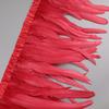 25-30cm Rooster Feather Trimming Chicken Feathers Trims Rooster Tail Feather Ribbon Dress Skirt Costume Carnival Decoration